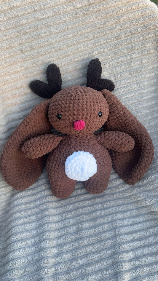Crochet Reindeer Bunny