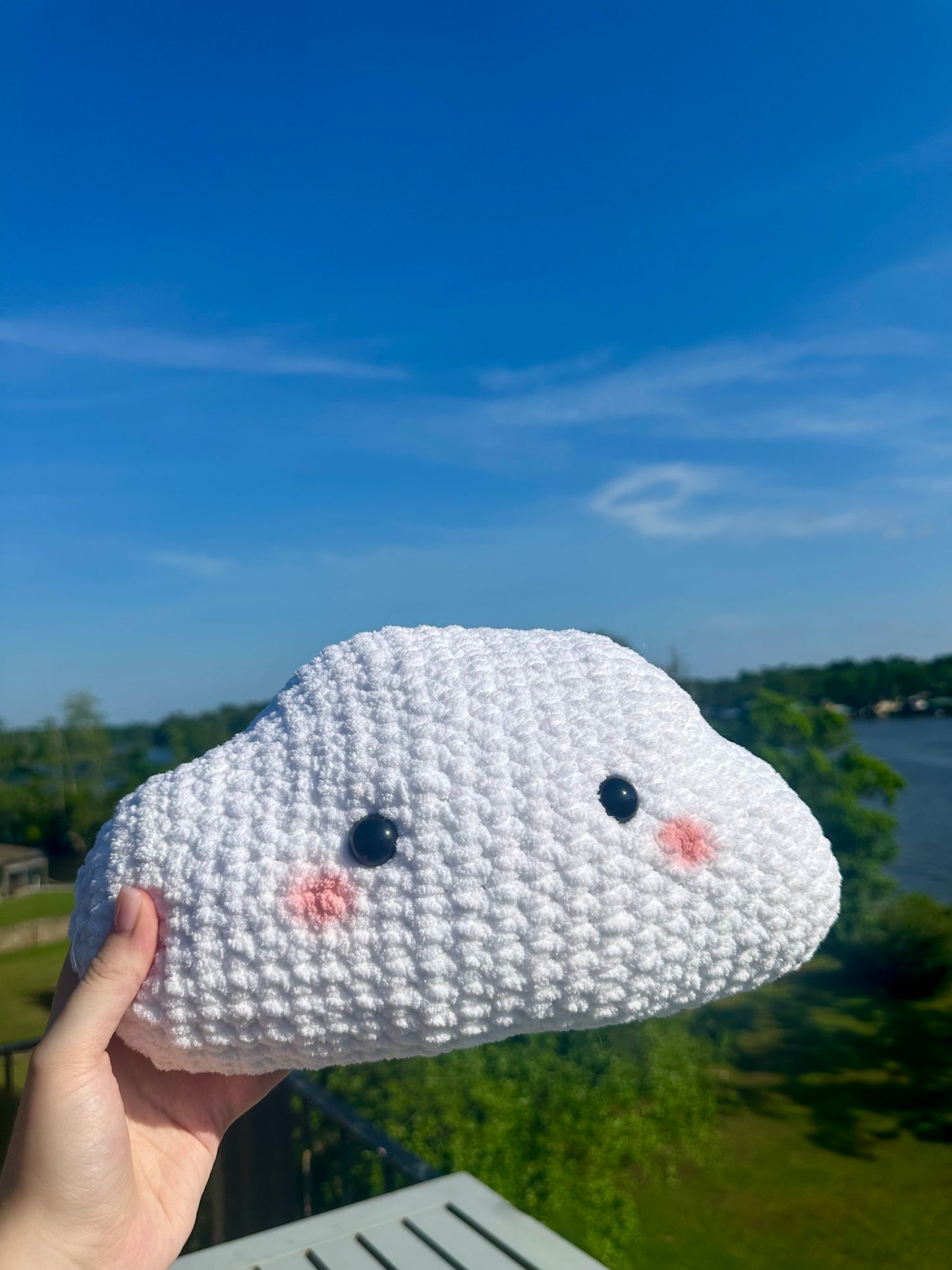 Crochet Cloud Pillow