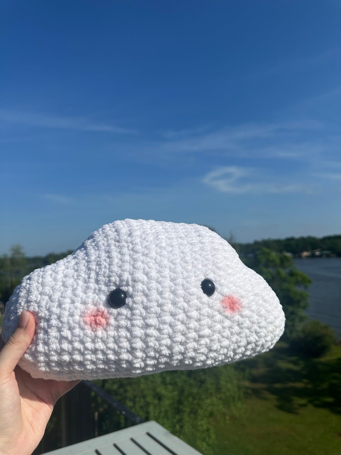 Crochet Cloud Pillow