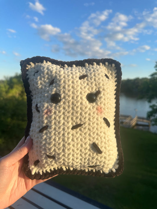 Crochet Oreo Pastry Plushie