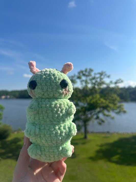 Crochet Caterpillar Plushie